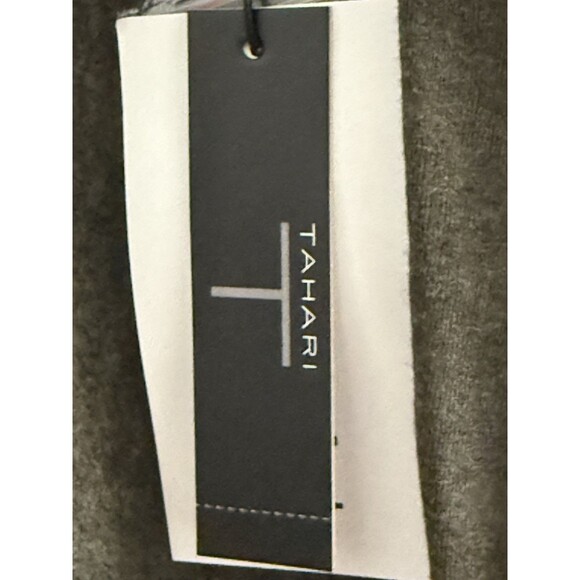 Tahari Women’s Size Medium Green Blazer Modal Ruched Sleeves NWT Comfy Soft - Picture 11 of 16